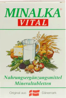 Minerals and trace elements, MINALKA tablets UK