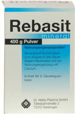 Minerals, REBASIT Mineral Pulver, acid-base balance UK
