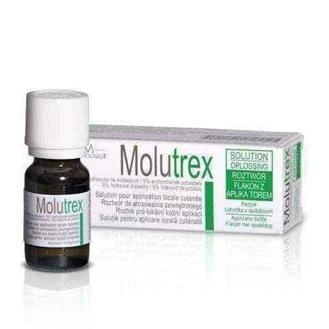 Molutrex 5% solution 3ml molluscum contagiosum treatment UK