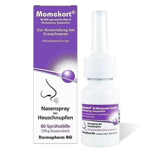 MOMEKORT nasal spray, mometasone furoate UK