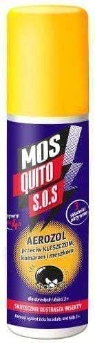 Mosquito SOS Aerosol against mosquito ticks and black flies 125ml UK
