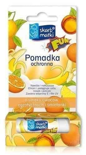 Mother's Treasure Protective lipstick with the taste of exotic fruit and cream x 1 piece UK