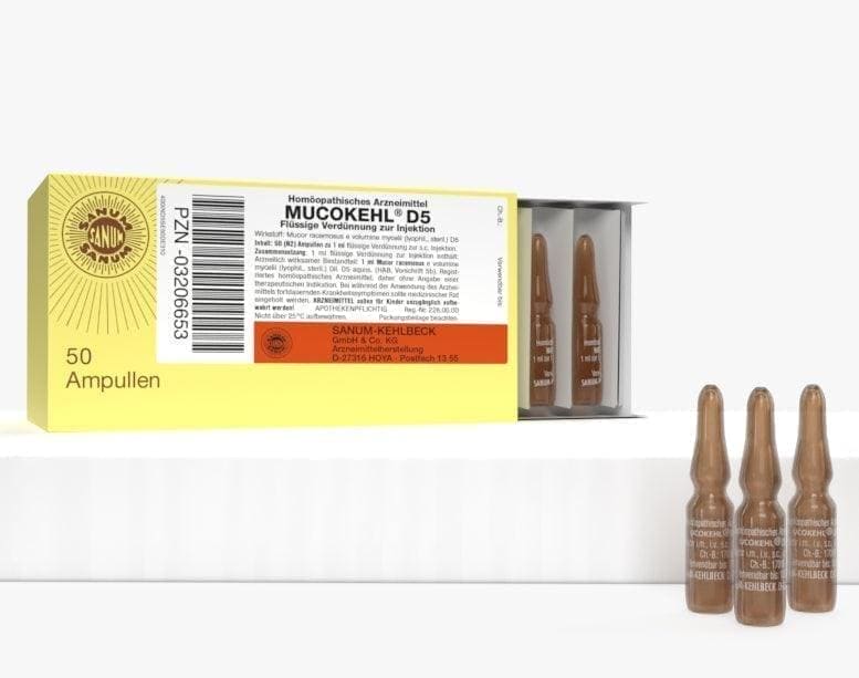 MUCOKEHL ampoules, thrombose, phlebitis, hemorrhoids, constipation UK