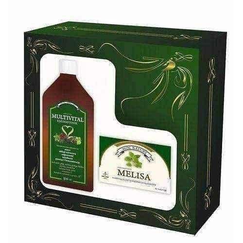 MULTIVITAL Energotonik 500ml + Melissa Natural Power x 30 tablets Gratis UK