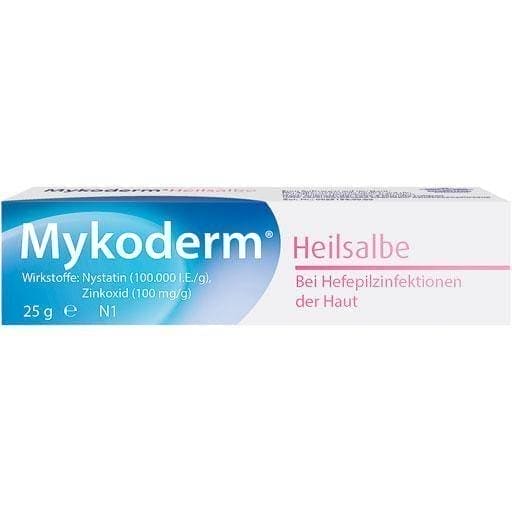 MYKODERM healing zinc nystatin fungal diseases ointment – ELIVERA UK