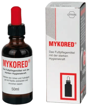 MYKORED against athlete's foot and nail fungus UK
