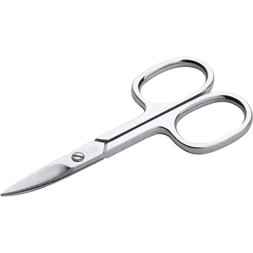 nail scissors 9 cm for left-handed users, chrome-plated
