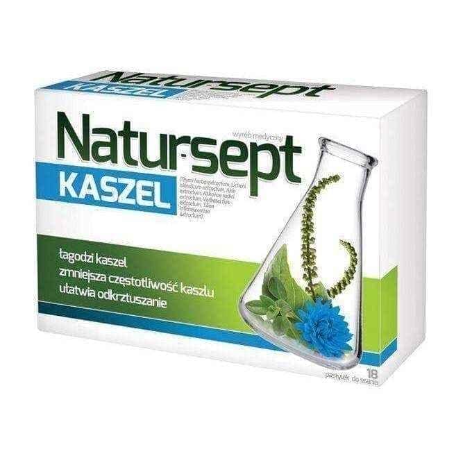 NATUR-SEPT 18 x Cough lozenges, sore throat lozenges UK