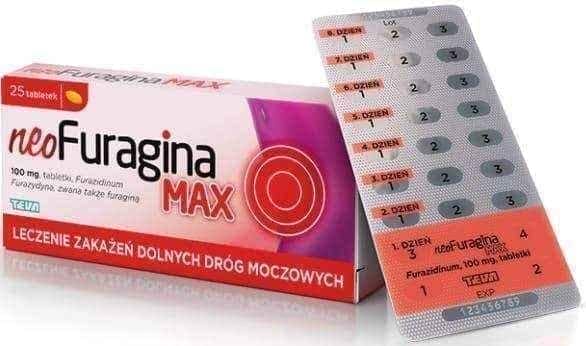 NeoFuragina Max 0.1g x 25 tablets UK