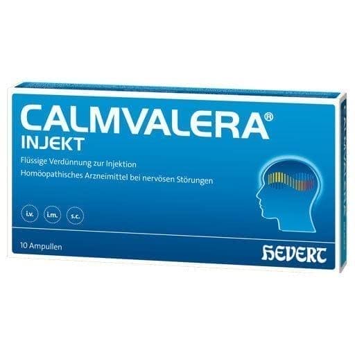 Calmvalera injekt bei nervösen Störungen, 10 St. Ampullen