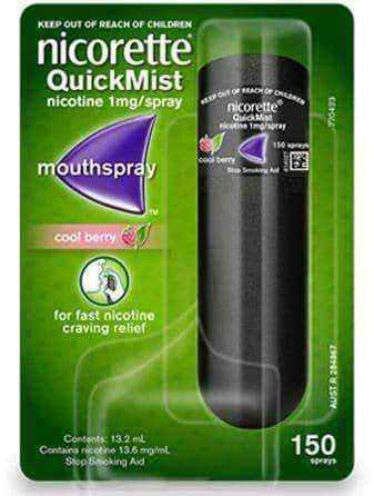 Nicorette Cool Berry aerosol x 150 doses UK
