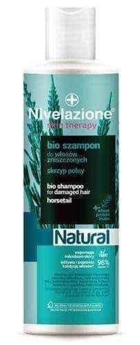 Nivelazione Skin Therapy Natural Bio shampoo for damaged hair 300ml UK
