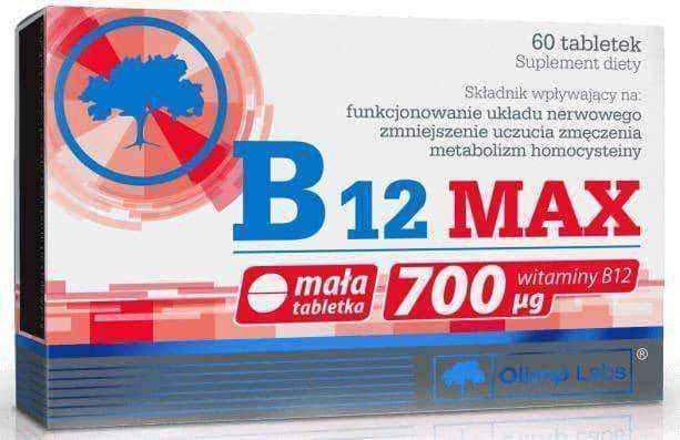 Olimp B12 MAX x 60 tablets UK
