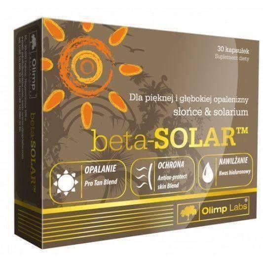 OLIMP Beta-Solar x 30 capsules a faster way to achieve the desired dark skin tone UK