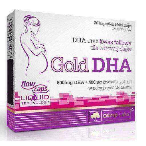 OLIMP Gold DHA x 30 capsules, dha supplement UK
