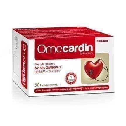 OMECARDIN x 50 capsules UK