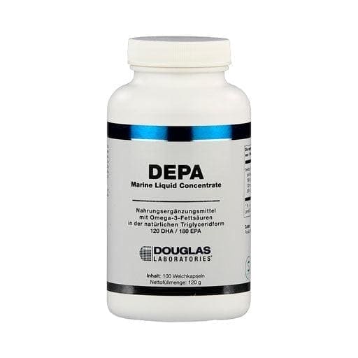 Omega 3 fatty acids depression, DEPA Marine Lipid Concentrate Capsules UK