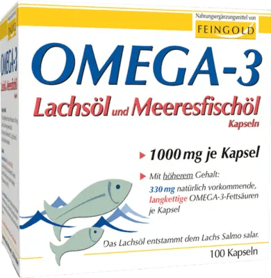 OMEGA-3 SALMON OIL and sea fish oil capsules UK