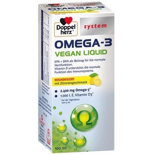 Omega-3 vegan liquid fatty acids EPA, DHA UK