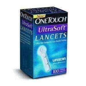 ONE TOUCH ULTRA SOFT LANCETS x 100 pcs UK