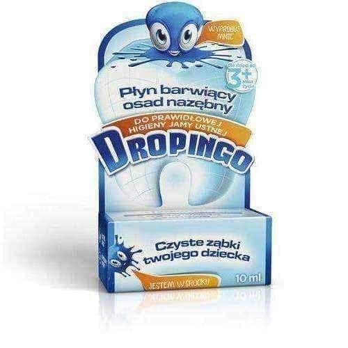 Oral hygiene for children - Dropingo Liquid for coloring plaque 10ml UK