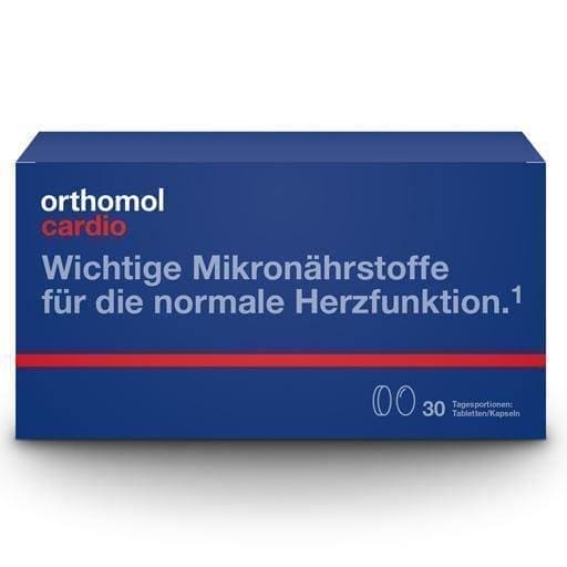 ORTHOMOL Cardio tablets / capsules combination pack 1 pc UK