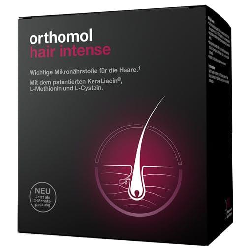 ORTHOMOL Hair intense, damaged hair, hair loss UK