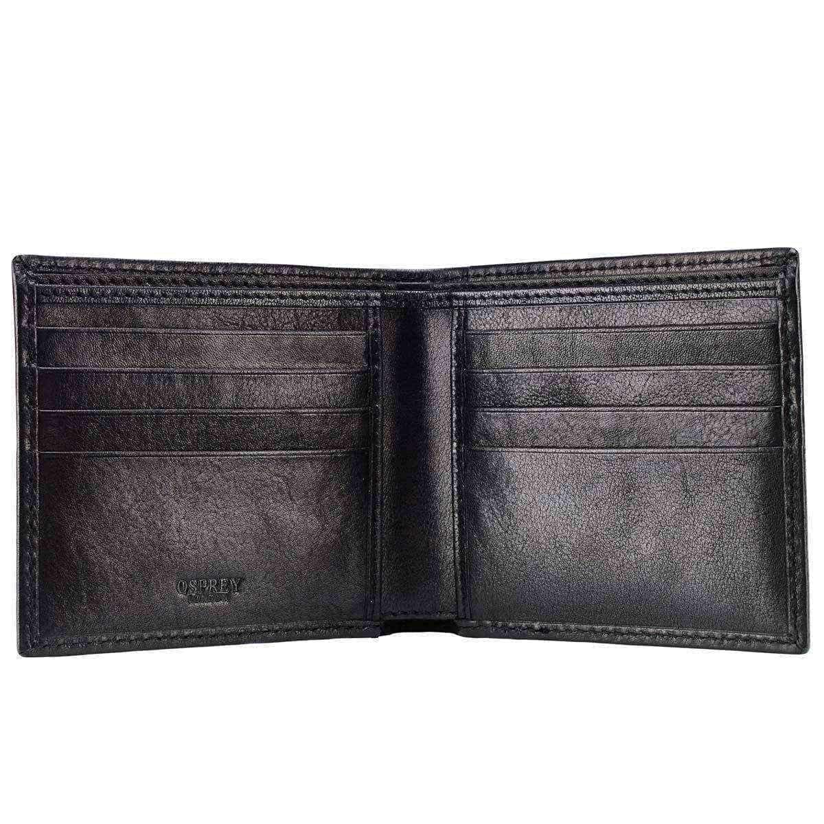 Osprey London Leather Wallet | Black UK