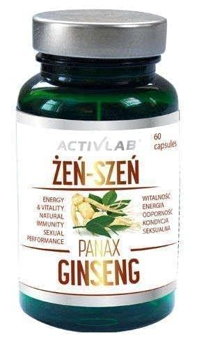 Panax Ginseng x 60 capsules UK