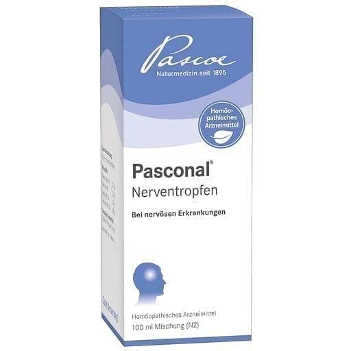 PASCONAL nerve, Avena sativa, Valeriana officinalis UK