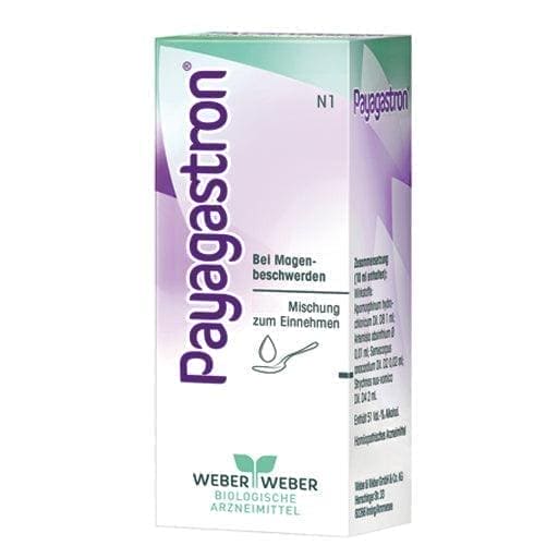 PAYAGASTRON Weber, upset stomach mixture UK