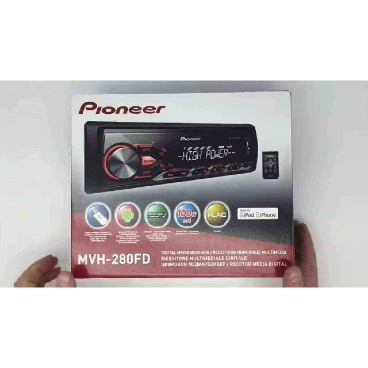 Pioneer MVH 280FD car audio UK