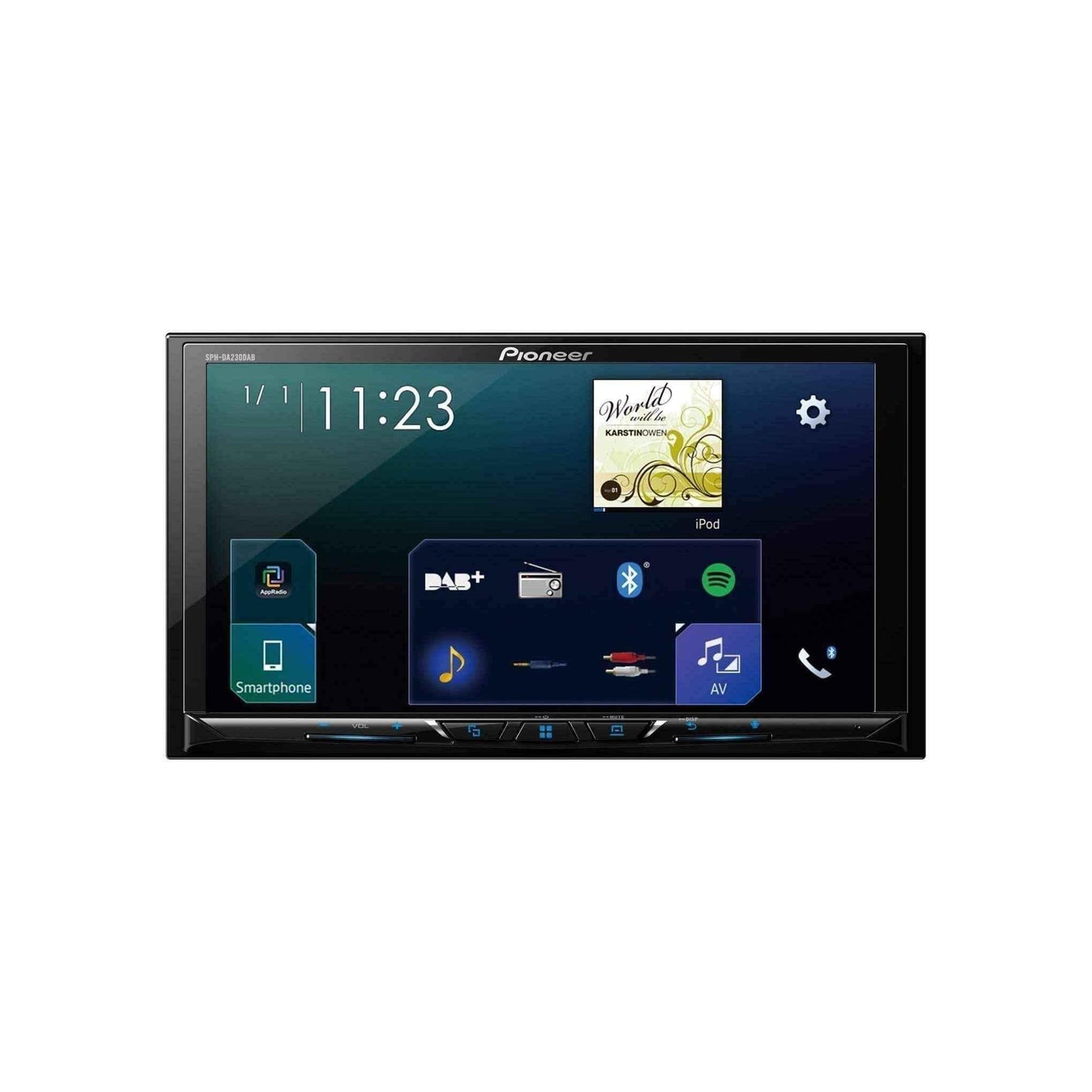 Pioneer sph da230dab app radio | Car Stereo with Apple CarPlay UK