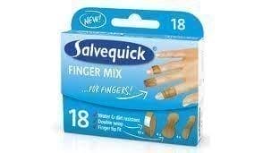 PLASTER SALVEQUICK FINGER MIX x 18 pcs UK