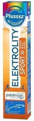 Plusssz electrolyte-rich sports drink 100% Complex x 24 effervescent tablets UK