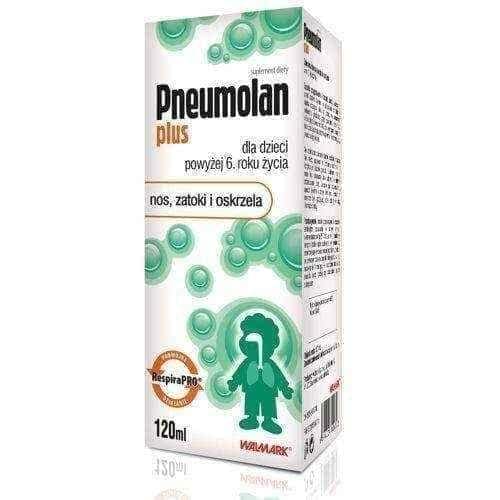 PNEUMOLAN PLUS Liquid 120ml, Andrographis paniculata leaf extract UK