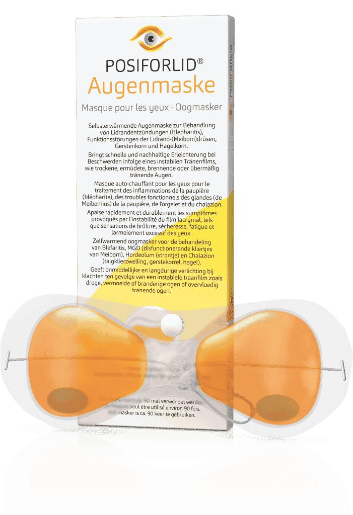POSIFORLID eye mask 2 pcs, inflammation of eyelid UK