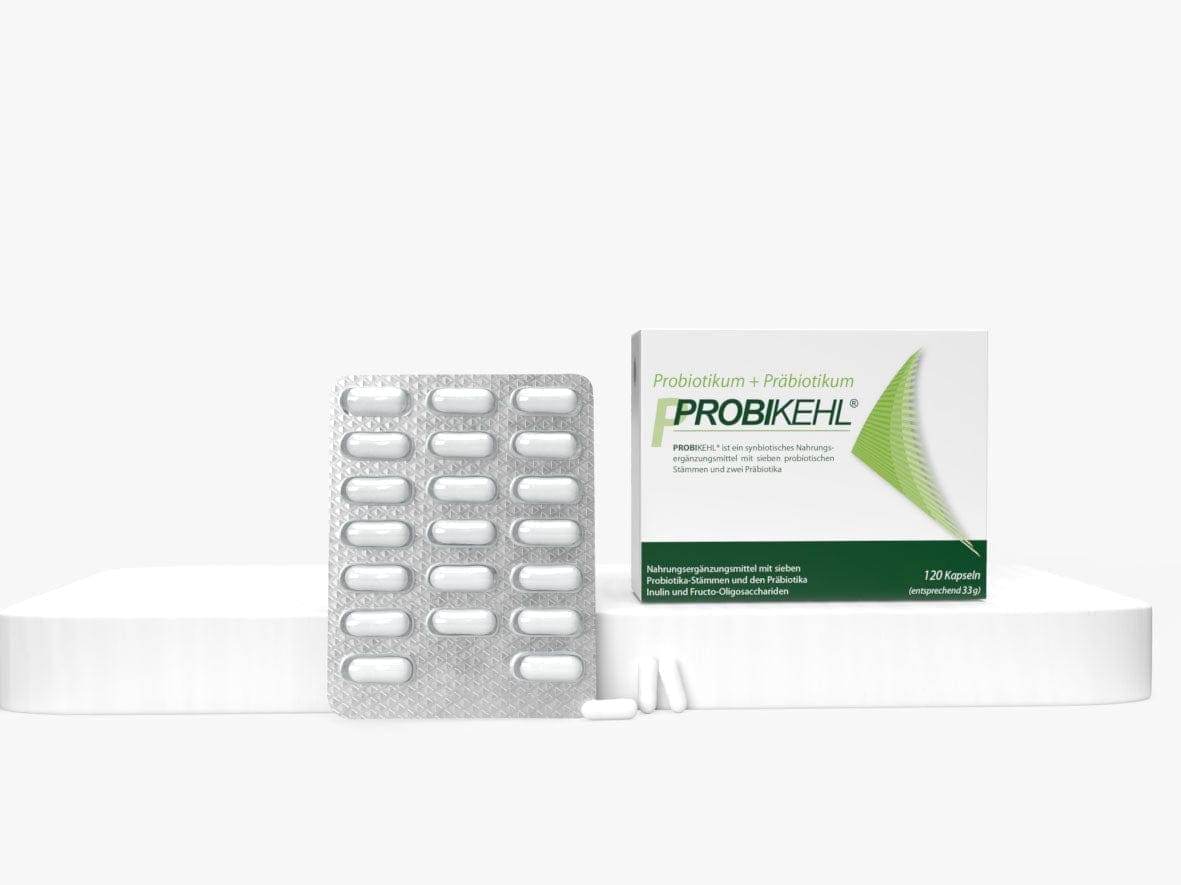 Prebiotics, multi strain probiotic, PROBIKEHL capsules UK
