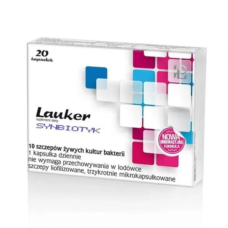 Probiotics and prebiotics supplements, Lauker UK