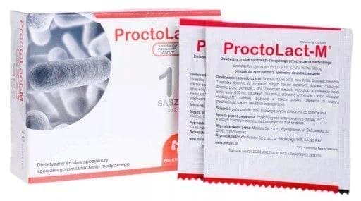 ProctoLact M x 10 sachets, lactobacillus rhamnosus, probiotics UK