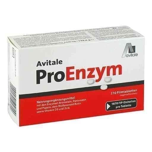 PROENZYME enteric-coated tablets 210 pcs UK