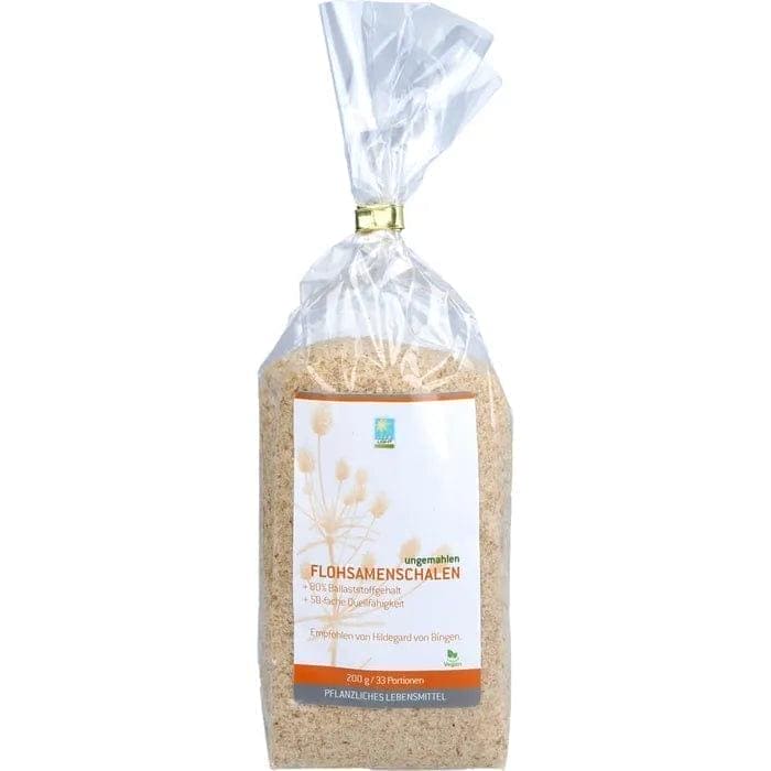 Psyllium husks powder unground, With fiber, Plantago ovata, ispaghula husk UK