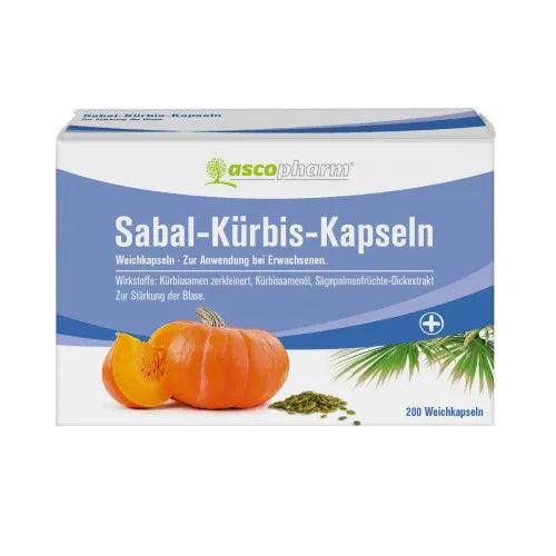 Pumpkin, saw palmetto, To strengthen the bladder, SOVITA MED Sabal Gourd Capsules UK