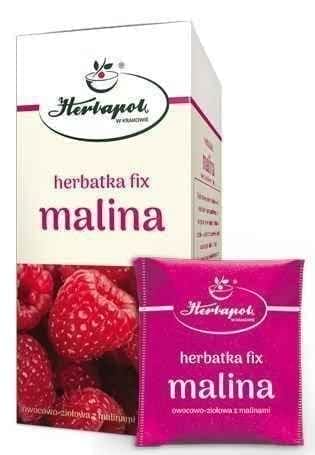 Raspberry tea envelopes x 20 teabags UK