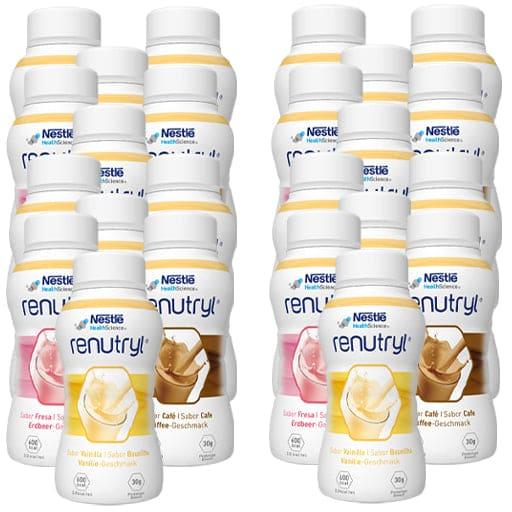 RENUTRYL mixed cardboard 3 variants liquid UK