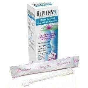 Replens MD vaginal gel 5,9g x 3 applicators, postpartum, menopause UK