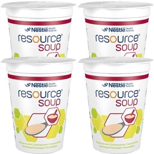 RESOURCE Soup summer tomato 4X200 ml biotin, riboflavin, A, D, K, folic acid, B12 UK