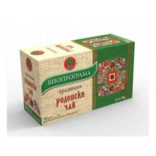 RHODOPE TEA 20 filter packets UK