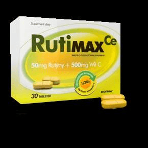 RUTIMAX Ce x 30 tablets, vitamins C and rutin UK