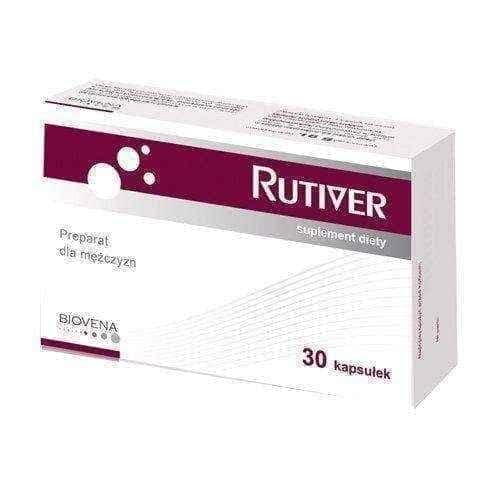 Rutiver, prostate gland, prostatitis, urinary system UK